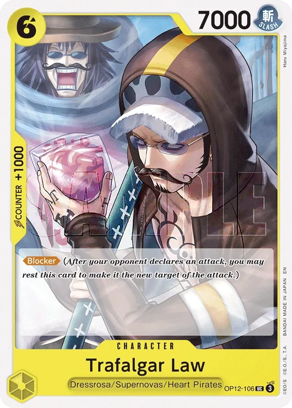 Carta Trafalgar Law (OP12-106)
