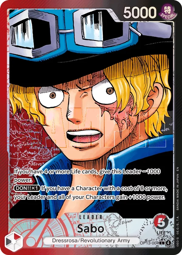 Carta Sabo (OP13-004)