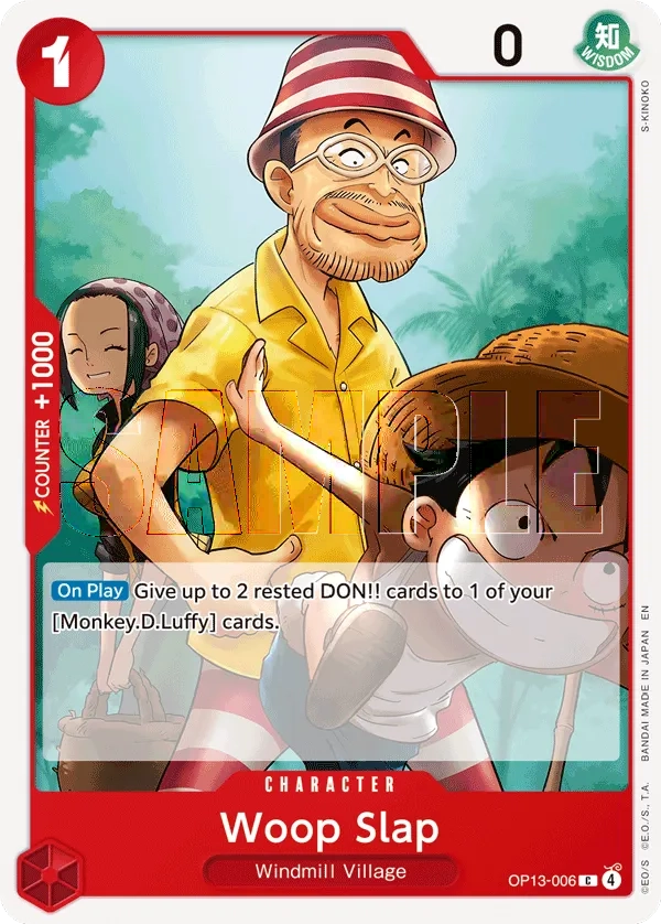 Carta Woop Slap (OP13-006)