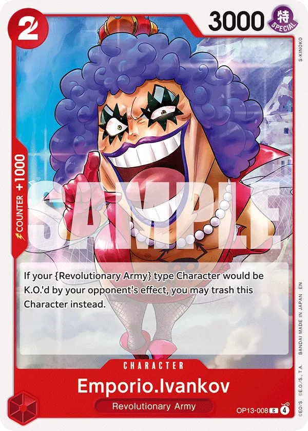 Carta Emporio.Ivankov (OP13-008)
