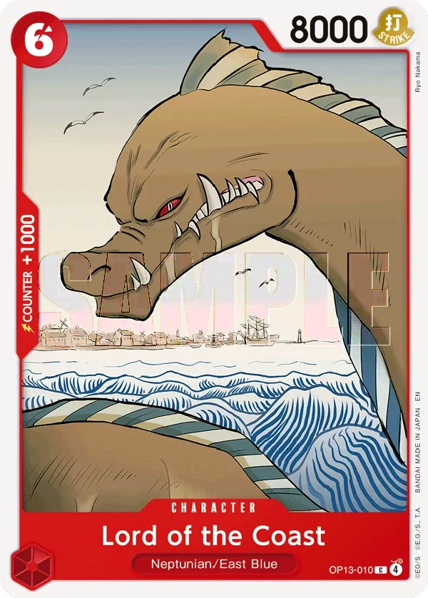 Carta Lord of the Coast (OP13-010)