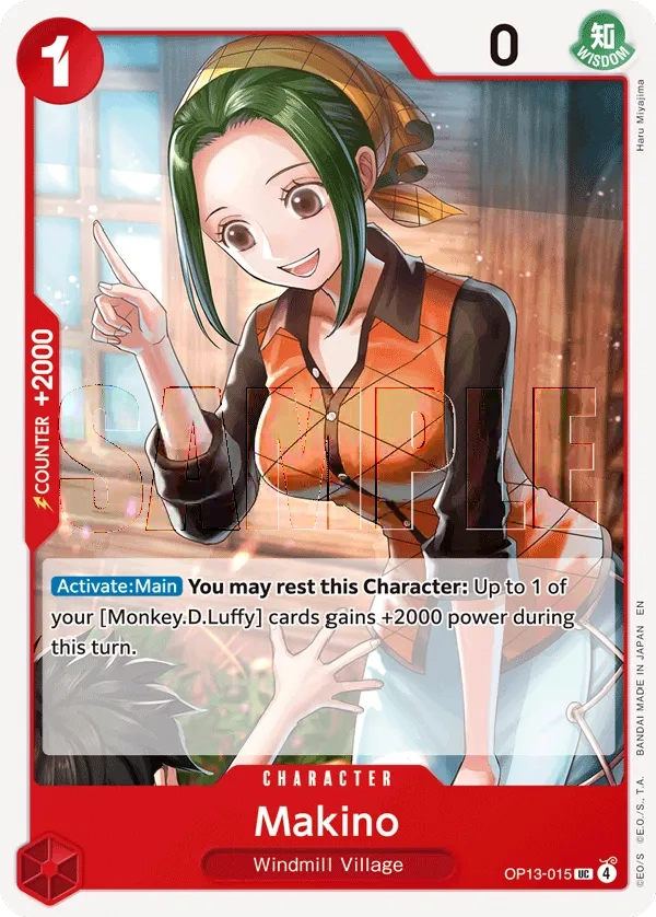 Carta Makino (OP13-015)