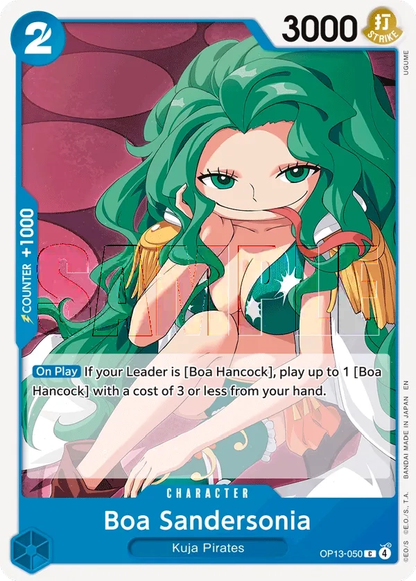 Carta Boa Sandersonia (OP13-050)