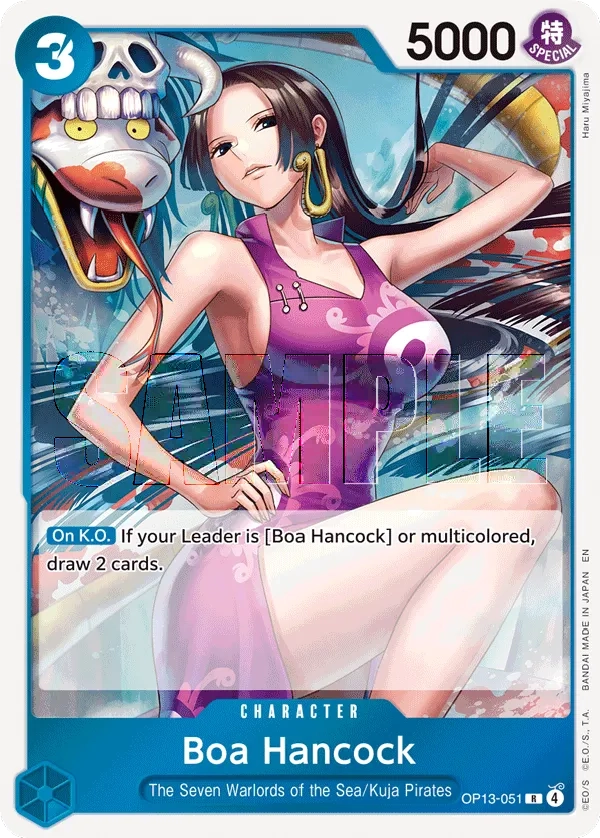 Carta Boa Hancock (OP13-051)