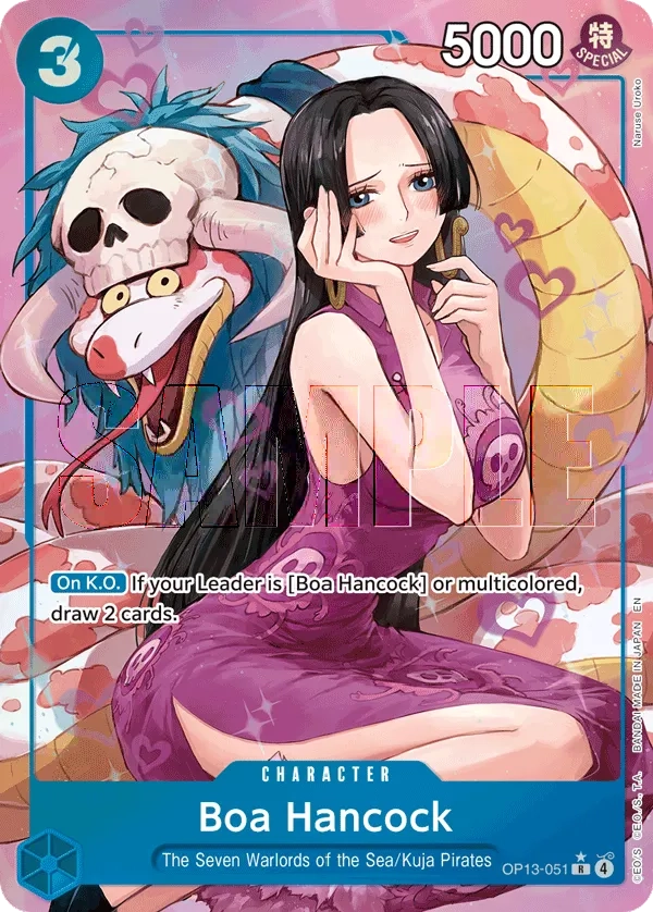Carta Boa Hancock (OP13-051)