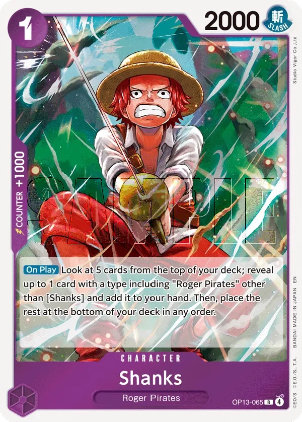 Carta Shanks (OP13-065)
