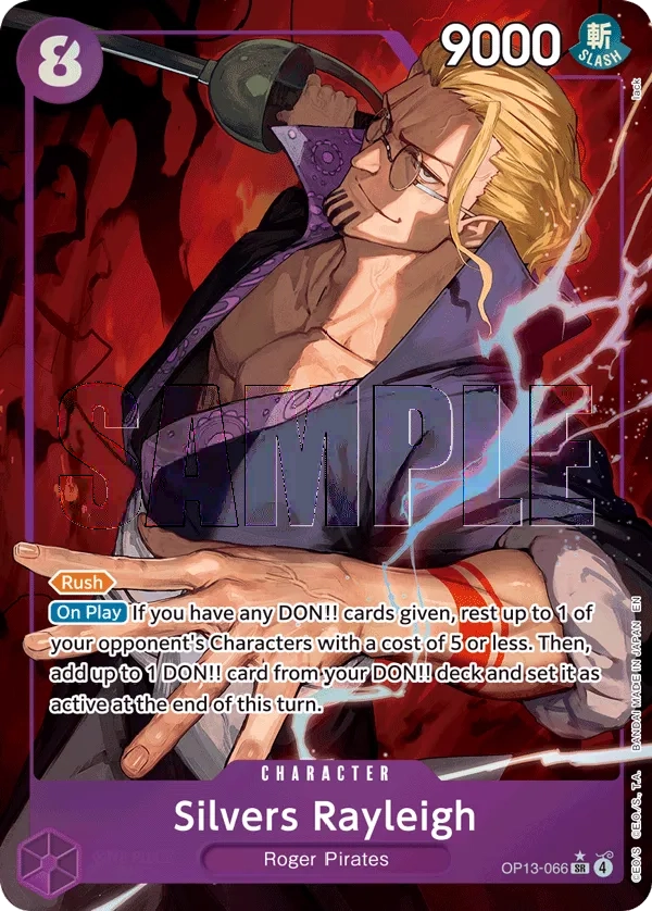 Carta Silvers Rayleigh (OP13-066)