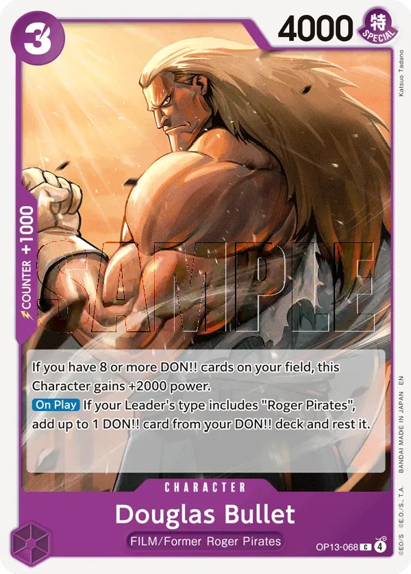 Carta Douglas Bullet (OP13-068)