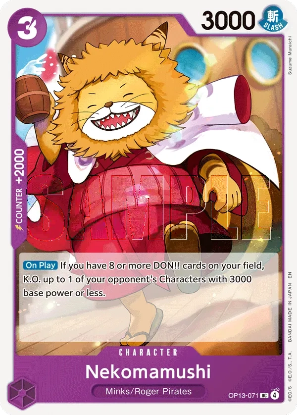 Carta Nekomamushi (OP13-071)