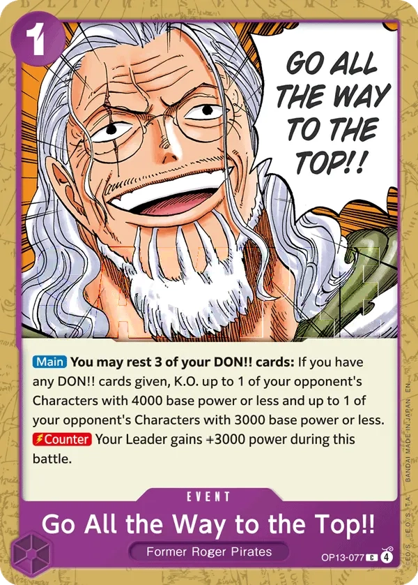 Carta Go All the Way to the Top!! (OP13-077)