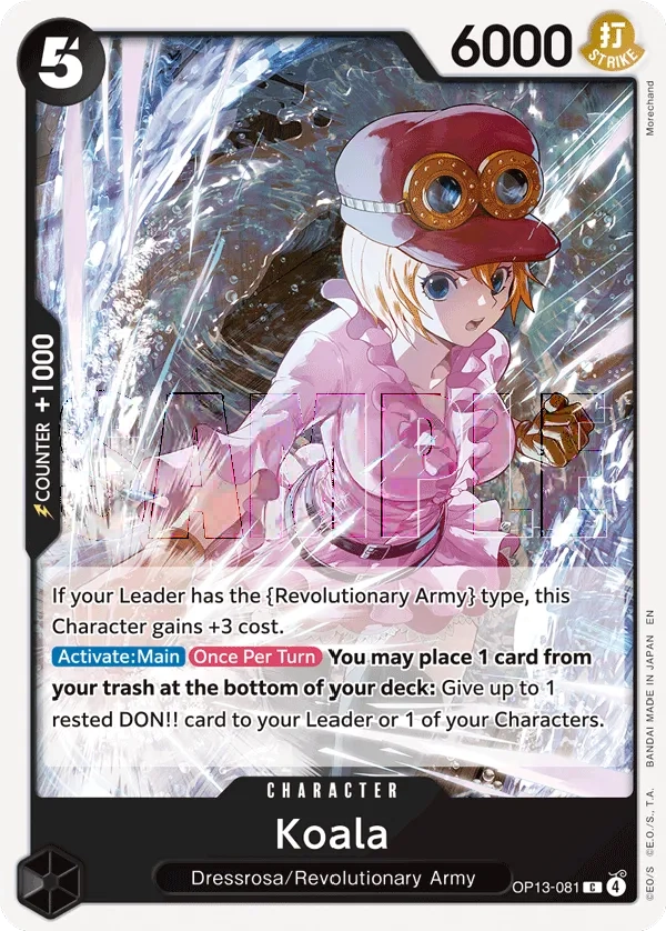 Carta Koala (OP13-081)