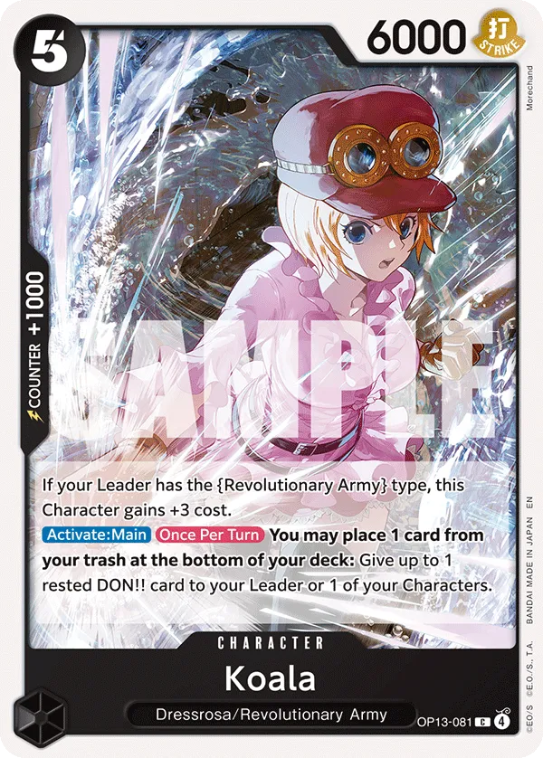 Carta Koala (OP13-081)