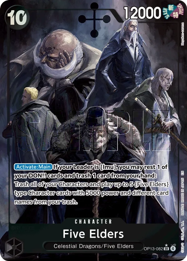 Carta Five Elders (OP13-082)