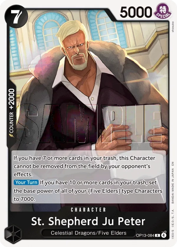 Carta St. Shepherd Ju Peter (OP13-084)