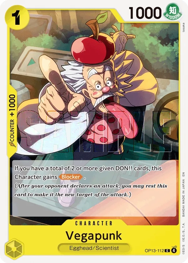Carta Vegapunk (OP13-112)
