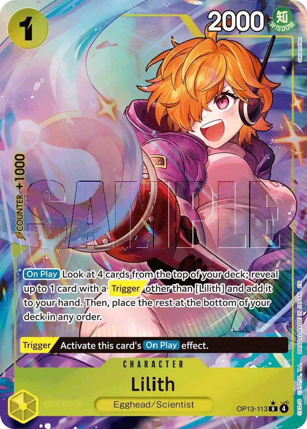 Carta Lilith (OP13-113)