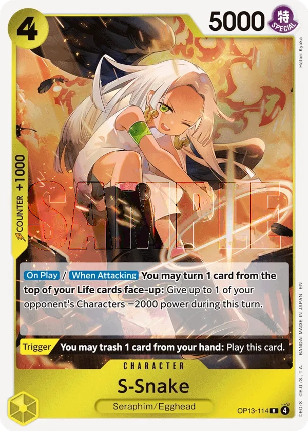 Carta S-Snake (OP13-114)