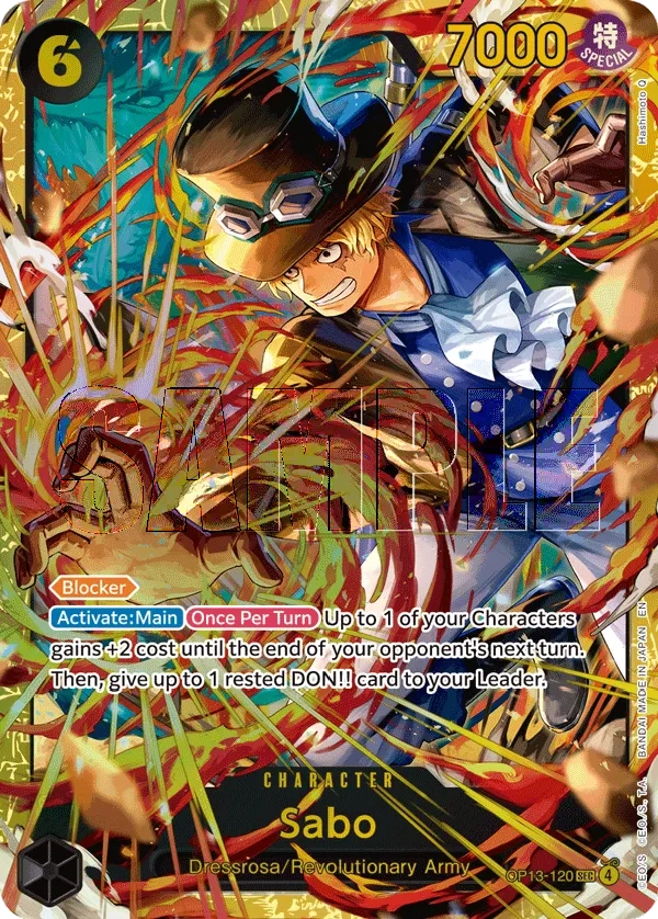 Carta Sabo (OP13-120)