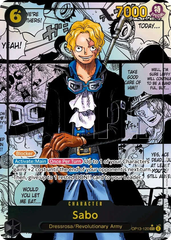 Carta Sabo (OP13-120)