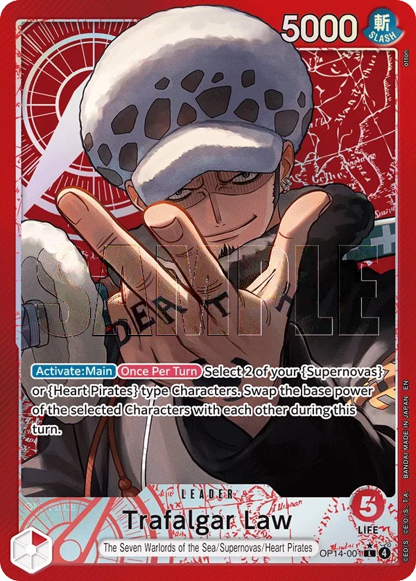 Carta Trafalgar Law (OP14-001)