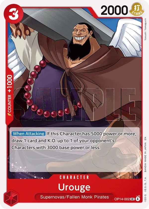 Carta Urouge (OP14-002)