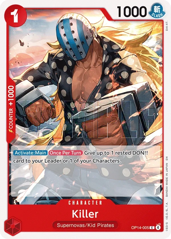 Carta Killer (OP14-005)