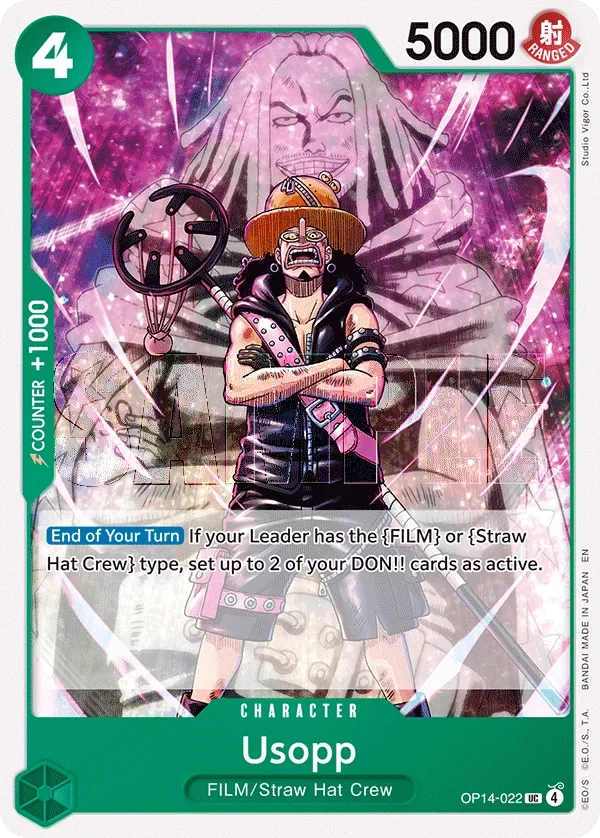 Carta Usopp (OP14-022)