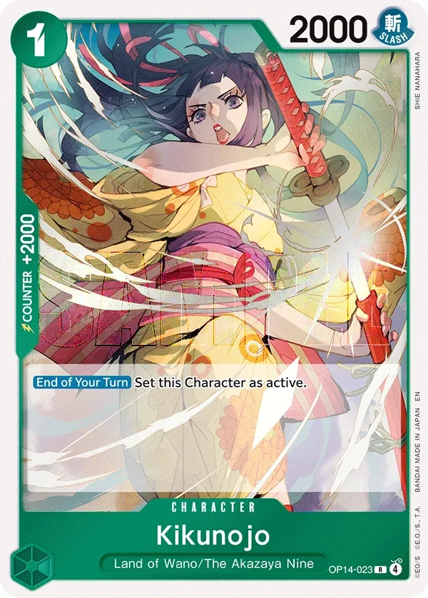 Carta Kikunojo (OP14-023)