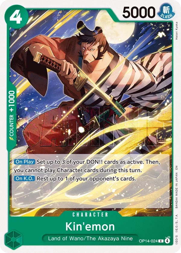 Carta Kin'emon (OP14-024)