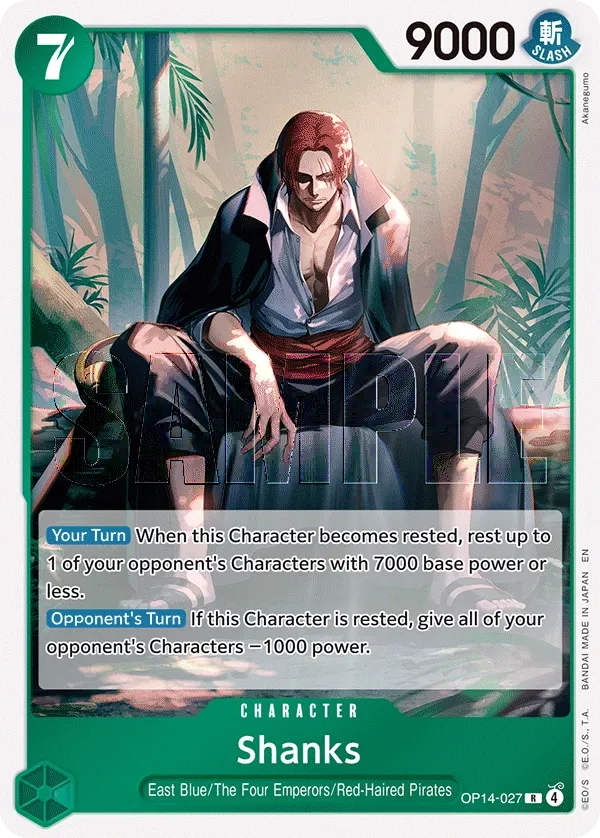 Carta Shanks (OP14-027)