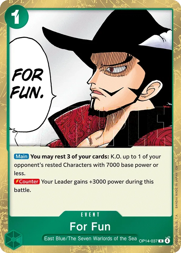 Carta For Fun (OP14-037)