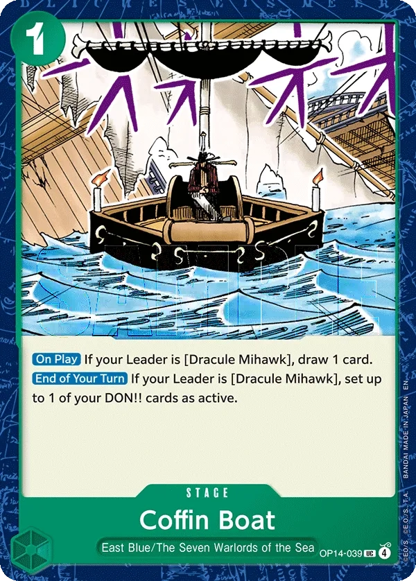 Carta Coffin Boat (OP14-039)