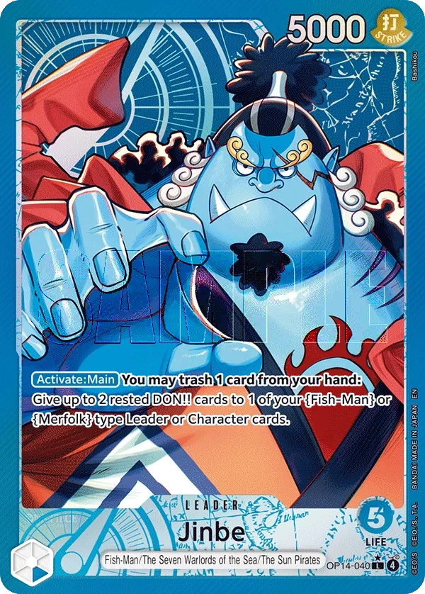 Carta Jinbe (OP14-040)