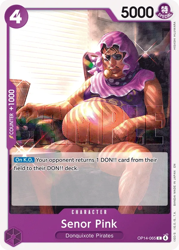 Carta Senor Pink (OP14-065)