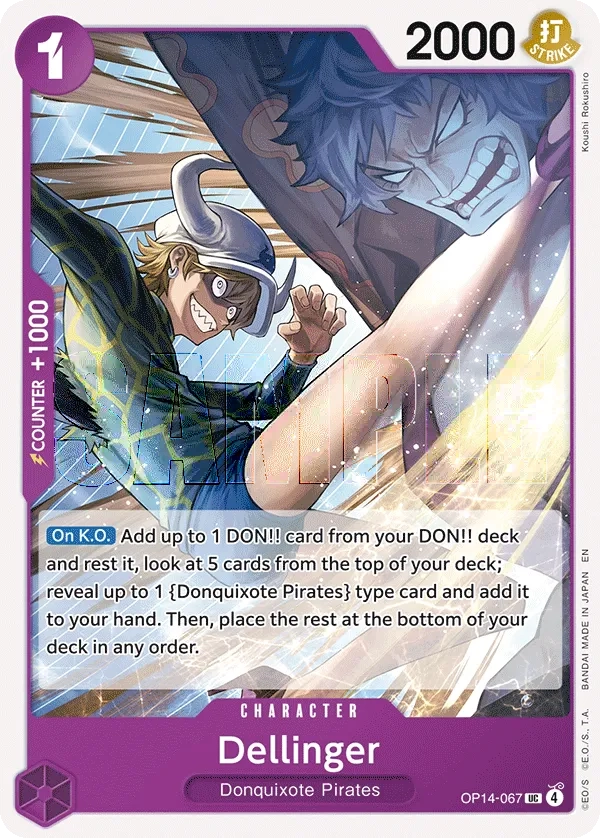 Carta Dellinger (OP14-067)