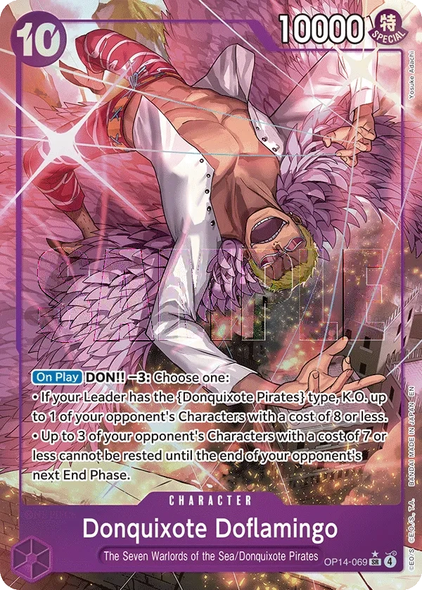 Carta Donquixote Doflamingo (OP14-069)