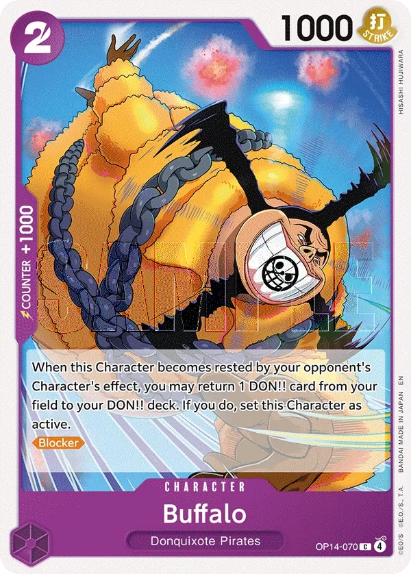 Carta Buffalo (OP14-070)