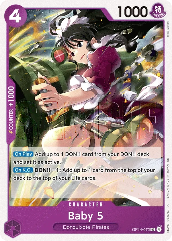 Carta Baby 5 (OP14-072)