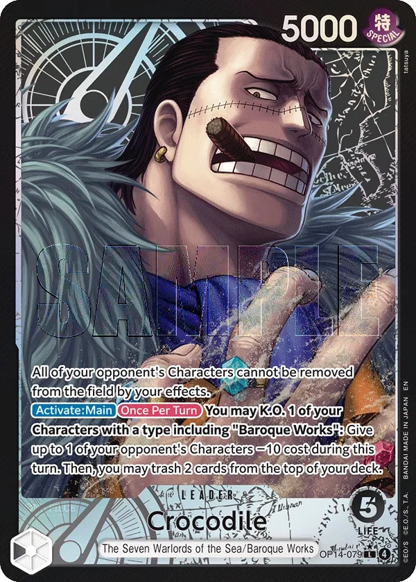 Carta Crocodile (OP14-079)