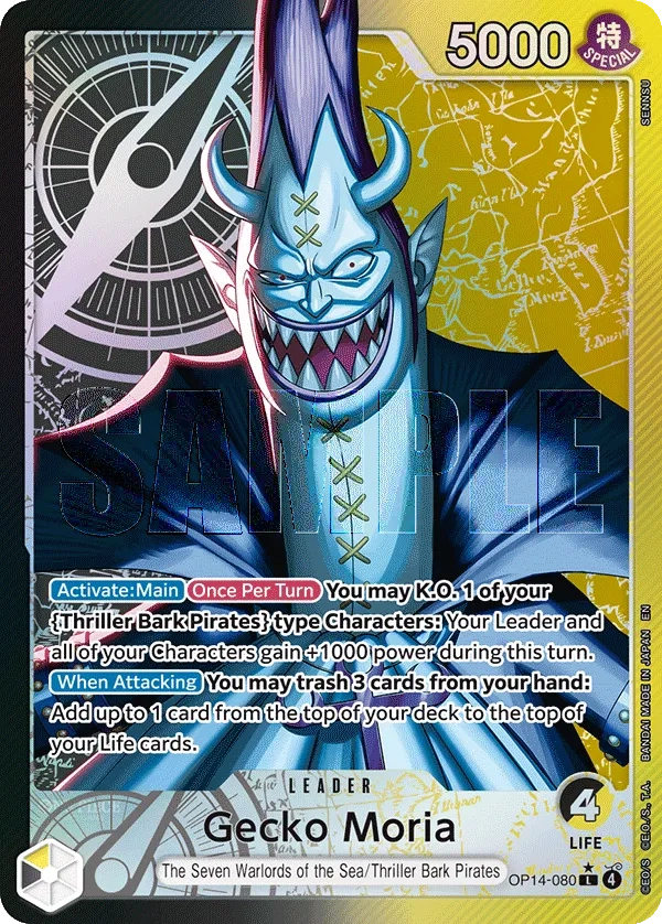 Carta Gecko Moria (OP14-080)