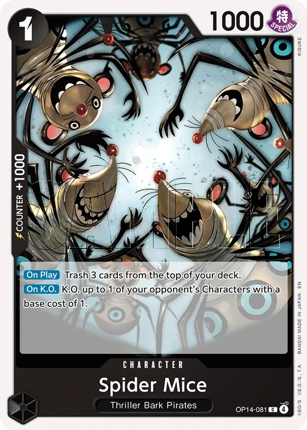 Carta Spider Mice (OP14-081)