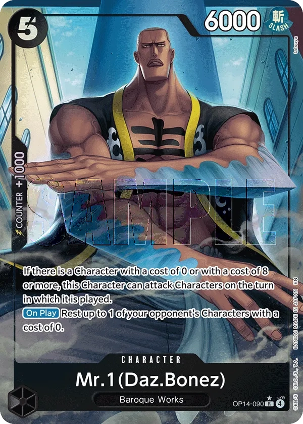 Carta Mr.1(Daz.Bonez) (OP14-090)