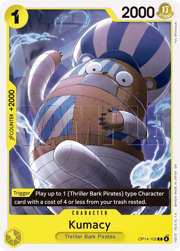 Carta Kumacy (OP14-102)