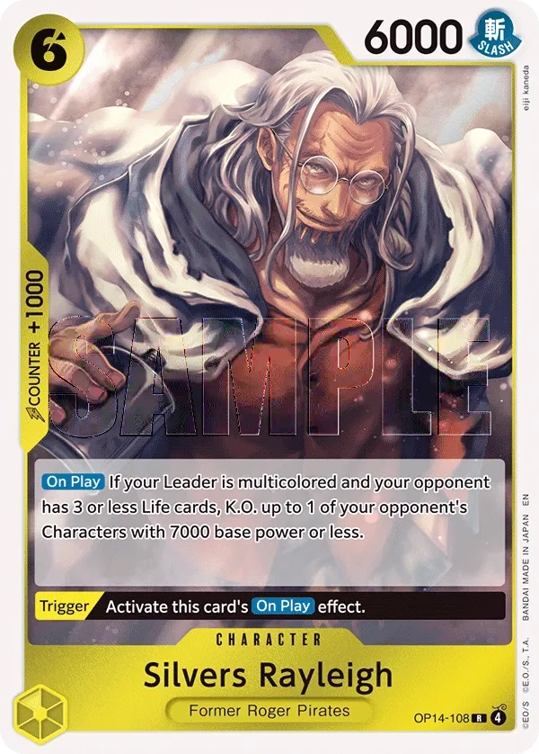 Carta Silvers Rayleigh (OP14-108)