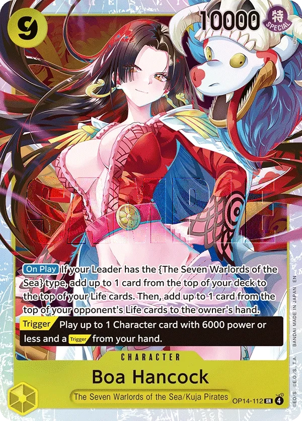 Carta Boa Hancock (OP14-112)
