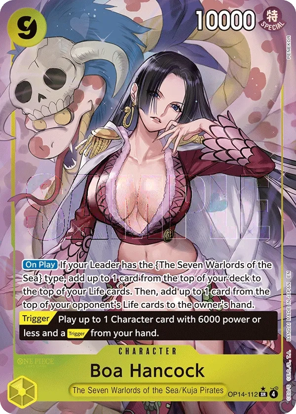 Carta Boa Hancock (OP14-112)