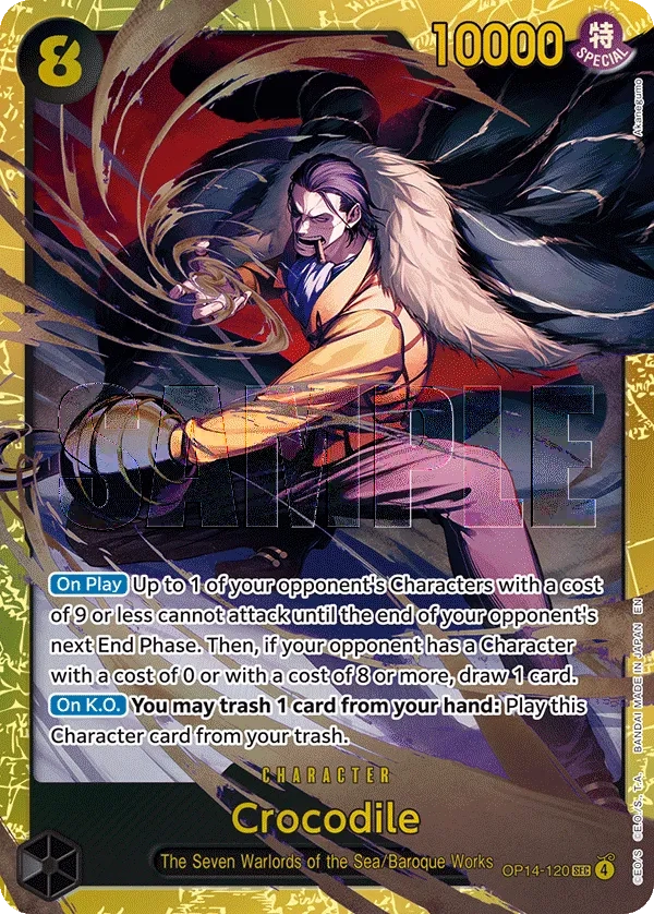 Carta Crocodile (OP14-120)