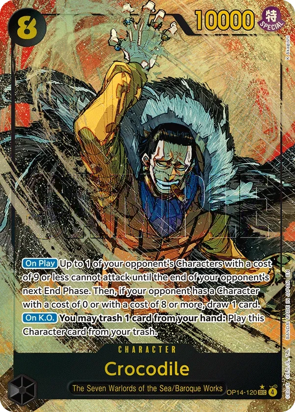 Carta Crocodile (OP14-120)