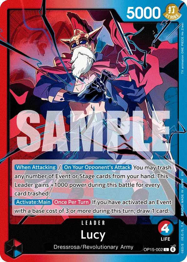 Carta Lucy (OP15-002)