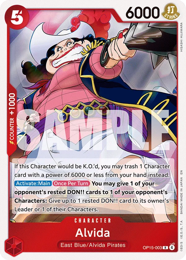 Carta Alvida (OP15-003)